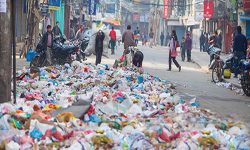 काठमाडौंमा फोहोरको थुप्रो !