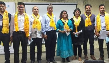 गजुरेलको नेतृत्वमा नेपाल भौगर्भिक समाजको नयाँ समिति गठन