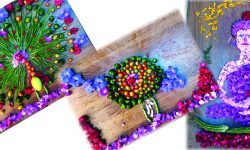 फूल र तरकारीमा डा. पवनको कला (फोटो फिचर)