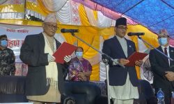 लुम्बिनीका नवनियुक्त मुख्यमन्त्री केसीले लिए शपथ