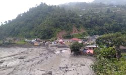 मेलम्चीमा पुनः बाढी, रेडियो मेलम्चीको भवन ढल्यो