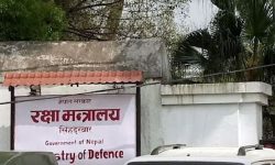 रक्षा मन्त्रालयको भौतिकतर्फ ८९.२५ र वित्तीयतर्फ ८६.८ प्रतिशत प्रगति