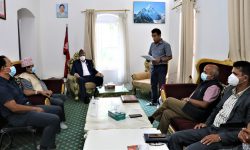 विपत् व्यवस्थापन सर्वपक्षीय समितिद्वारा सभामुख सापकोटालाई ध्यानाकर्षण पत्र