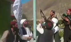 अफगानिस्तानको पन्जशिर उपत्यकामा तालिबानको झन्डा !