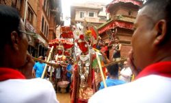 भक्तपुरमा मनाइने पञ्चदान पर्व औपचारिक पूजामा सीमित