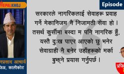 ‘पेसाको गौरव आफैंले बढाउनुपर्छ’