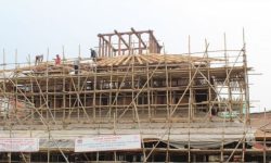 काष्ठमण्डप पुनर्निर्माणकाे ९६ प्रतिशत काम सकियो