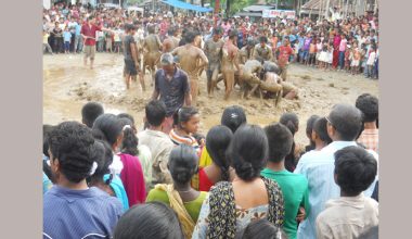 ‘दधिकादो पर्व’मा रमाए पूर्वका आदिवासी युवा