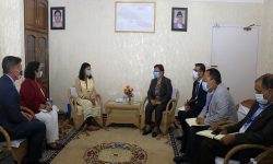 ऊर्जामन्त्री भुसाल र फातिमाबीच भेटवार्ता