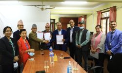 राष्ट्रिय वाणिज्य बैंक, राष्ट्रिय युवा परिषद् र चैनपुर न.पा.बीच तालिम संचालन गर्ने सम्झौता