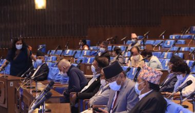 एमालेको विरोधका बीच राजनीतिक दलसम्बन्धी अध्यादेश टेबुल