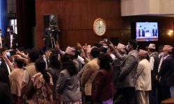 अवरोधकाबिच आर्थिक विधेयक र राष्ट्र ऋण  विधेयक पारित (फाेटाेफिचर)