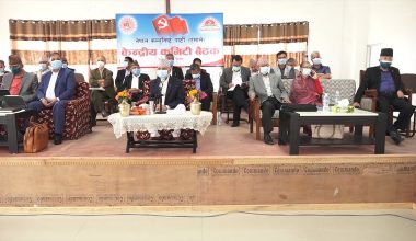 एमालेको ३ प्रस्तावमाथि छलफल गर्न १० समूह