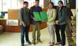 कुमारी बैंक र सारथी होटेलबिच सहकार्य