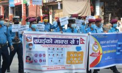 तपाईंको मास्क खोई ?’ कार्यक्रम अन्तर्गत पाँच महिनामा ११ लाखलाई मास्क वितरण