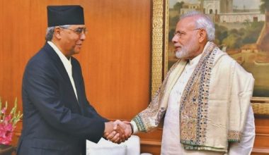 प्रधानमन्त्री देउवाले दिए मोदीलाई शुभकामना