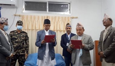 सुदूरपश्चिममा मन्त्रिपरिषद् विस्तार, दुई मन्त्रीले लिए शपथ