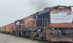 पहिलो निजी कार्गो रेल भारतबाट वीरगञ्ज आइपुग्यो