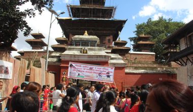 बडादसैँमा भक्तपुरको तलेजुभित्र बलि पूजा नहुने