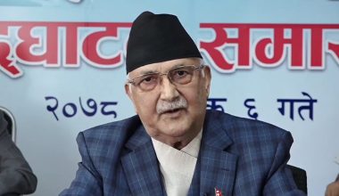 अतिवृष्टिबाट पीडित नागरिकलाई तत्काल राहतको व्यवस्था गर्न ओलीकाे माग