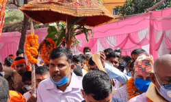 जनकपुरका शक्तिपीठहरुमा शुभ साईतको फूलपाती भित्र्याइयो