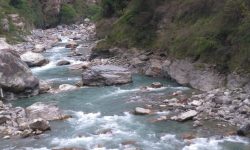 राहुघाट जलविद्युत् आयोजनाकाे सुरुङ र बाँध निर्माण सुरु