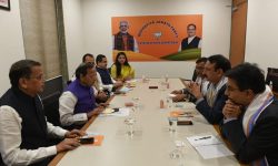 कांग्रेस प्रतिनिधिमण्डल र भाजपाबीच भेटवार्ता