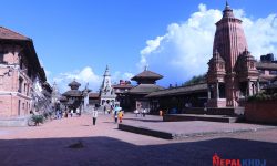 आकाश खुलेपछि देखिएको भक्तपुर दरबार क्षेत्रको दृश्य (फोटो फिचर)