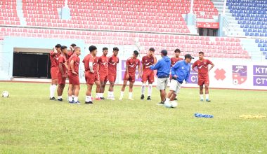 नेपालले आज इन्डोनेसियासँग मैत्रीपूर्ण फुटबल खेल्ने