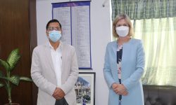 अर्थमन्त्री र बेलायती राजदूतबीच जलवायु परिवर्तनको असरबारे छलफल