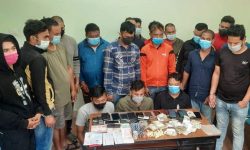 १९ जना जुवाडे कौडा र तास सहित पक्राउ