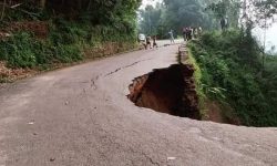 पहिरोले पोखरा–बागलुङ सडक अवरुद्ध