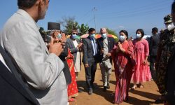 राष्ट्रपतिद्वारा पलाञ्चोक भगवतीको दर्शन