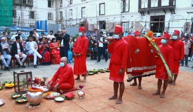 दसैँघरमा फूलपाती भित्र्याइयो (फोटो फिचर)