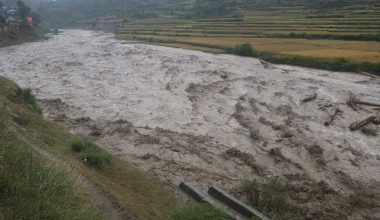 अविरल वर्षाले राप्ती नदीको बहाव बढ्दो, उच्च सतर्कता अपनाउन आग्रह