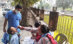 खुवाइँदै ‘भिटामिन ए’ (फोटो फिचर)