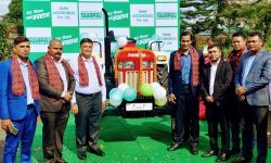 स्वराजले ल्यायो ९६३ एफई मोडेलको फोर ह्विल ट्रयाक्टर