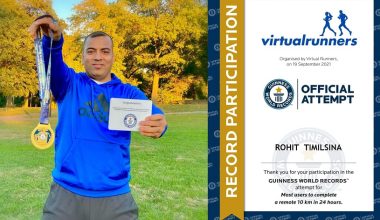 नेपाली युवक रोहितले रोखे अर्को विश्व कीर्तिमान