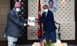 प्रधानमन्त्रीलाई प्रज्ञा-प्रतिष्ठानको वार्षिक प्रतिवेदन प्रस्तुतः शत्प्रतिशत उपलब्धि हासिल