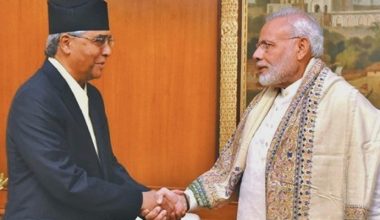 देउवा-मोदीबीच भेट हुँदै, आपसी हितका विषयमा छलफल हुने