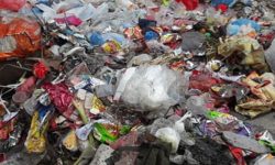 फोहोर व्यवस्थापन नगरेको भन्दै स्थानीयले मेयरको घर अगाडि फाले फोहोर