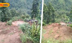 इलामको सूर्योदयमा पहिरोले घरै बगायो, एकको मृत्यु, आमाछोरा बेपत्ता (तस्बिरसहित)