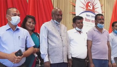 आदिवासी जनजाति महासंघका पूर्व अध्यक्ष लेखी एमालेमा प्रवेश