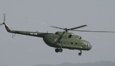 पहिरोमा घाइते भएकाको हेलिकोप्टरबाट उद्धार