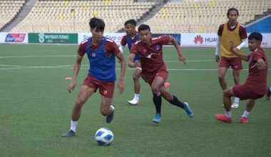 मैत्रीपूर्ण खेलमा नेपाल इन्डोनेसियासँग पराजित