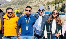 २५ दिनमै सकियाे ‘उचाइ’को छायांकन