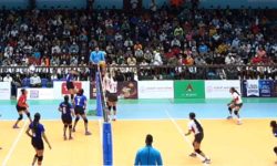 एनभीए भलिबल : एपीएफलाई हराउँदै न्यु डायमन्ड च्याम्पियन