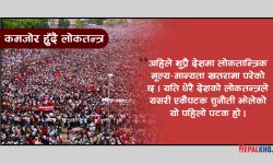 संसारमै कमजोर हुँदै छ लोकतन्त्र !