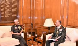 यस्तो रह्‌यो प्रधान सेनापति शर्मा र भारतीय सेनाध्यक्ष नरवणेबीचको भेट (तस्बिरसहित)