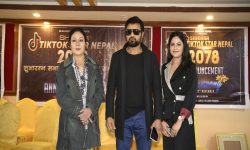 ‘शिखर टिकटक स्टार नेपाल रियालिटी शोकाे शुभारम्भ, मन्त्री र कलाकार सम्माानित